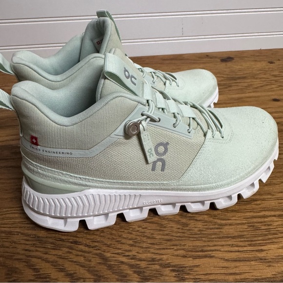 ON Women's Cloud Hi Running Sneaker Shoes, Mineral Size W6.5 - Picture 6 of 11